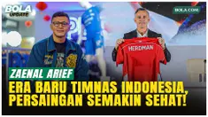 Zaenal Arief menilai kehadiran pelatih baru Timnas Indonesia John Herdman membawa semangat baru dan membuka peluang pemain Liga 1 masuk skuad Garuda melalui persaingan sehat dan pemantauan langsung di dalam negeri.
