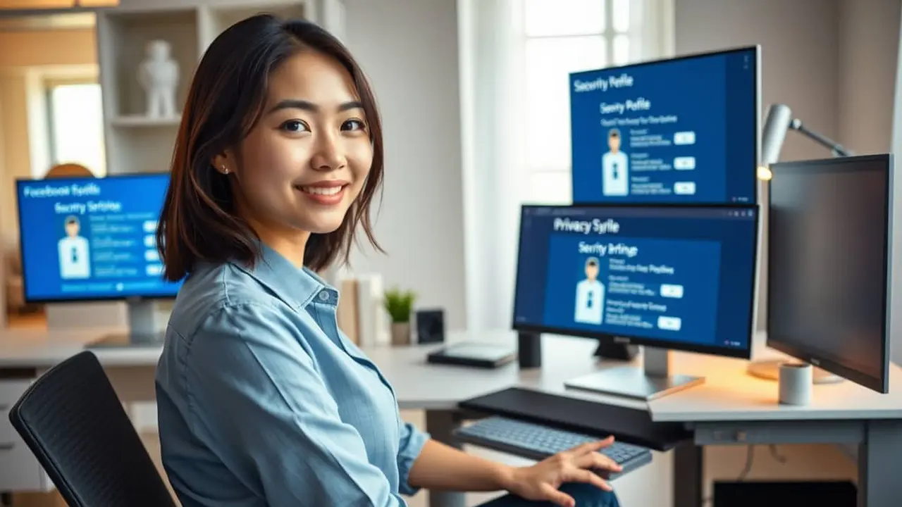 cara mengunci profil facebook