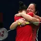 Tiara/Rizki kalahkan juara Olimpiade 2012 di Indonesia Open.