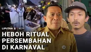Heboh Ritual Persembahan di Karnaval