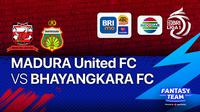 BRI Liga 1 Jumat 14 Januari : Madura United Vs Bhayangkara FC