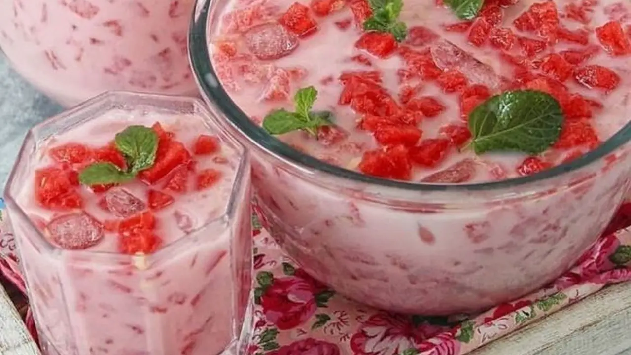 Es Buah Semangka Selasih