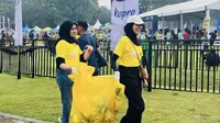 Pengelolaan sampah secara berkelanjutan oleh Bank Mandiri tercermin dalam gelaran Mandiri Jogja Marathon 2025. (Dok. Bank Mandiri)