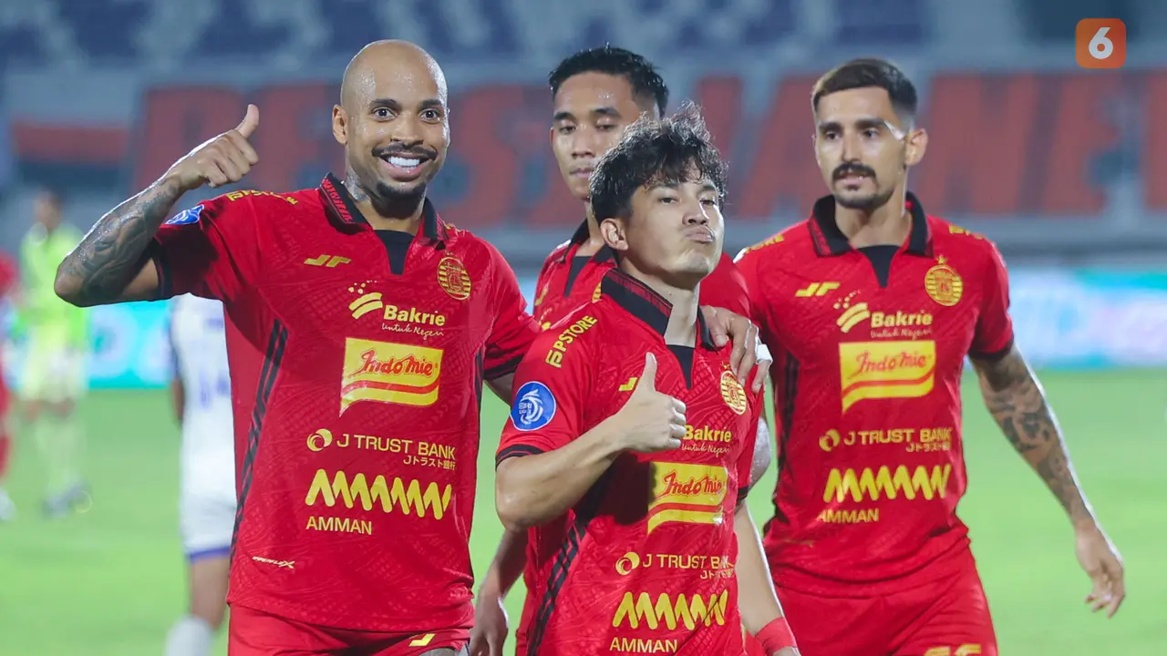 Foto: Puasnya Pemain Persija Bungkam PSIS Semarang, Macan Kemayoran Akhiri Puasa Kemenangan di BRI Liga 1