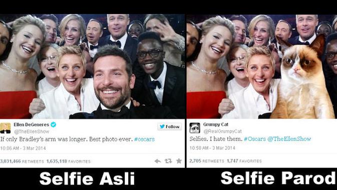 Foto Selfie Oscar 2014 Dijahili Banyak Orang Jadi Parodi Lucu Lifestyle Fimela Com Rara homesale squishy kuda poni_lol_dan hot wheels zara | sultan borong semua. foto selfie oscar 2014 dijahili banyak