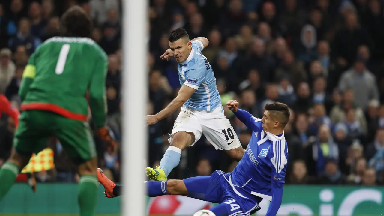 Striker Manchester City, Sergio Aguero (Liputan6)