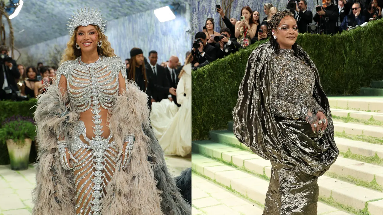 Adu Gaya Rihanna Versus Beyonce di Met Gala 2026, Sama-sama Berkilauan