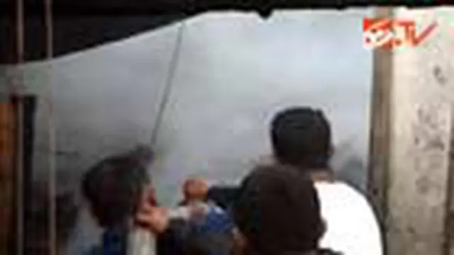 Pasar Wanaraja di Garut Kebakaran