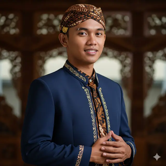 Foto AI pakai Baju Adat Jawa (Foto: Gemini)