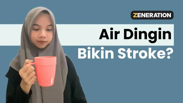 Cuaca panas dirasakan oleh masyarakat Indonesia beberapa waktu yang lalu. Hal tersebut menyebabkan muncul sebuah informasi tentang bahaya minum air dingin saat cuaca panas karena dapat menyebabkan penyakit stroke, apakah informasi tersebut benar?