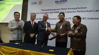 Bank Mandiri menjalin kerja sama dengan Bank ICBC Indonesia (Dok Foto: Merdeka.com/Yayu Agustini Rahayu Achmud)