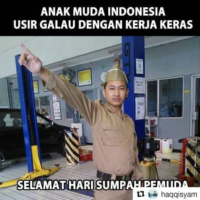 Deretan Meme Kocak Sumpah Pemuda, Beda Pemuda Dulu dan Sekarang