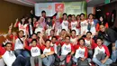 Antusias para Cinemaholic  jelang menyaksikan film The Hobbit di Blitz Megaplex,  Jakarta, Minggu (21/12/2014).  (Liputan6.com/Panji Diksana)