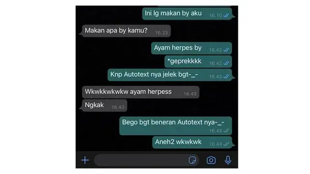 8 Chat Salah Ketik Netizen ke Pasangan Ini Bikin Salah Paham, Auto Text-nya Meresahkan