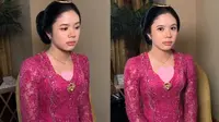 Model Kebaya Pink Safeea Ahmad di Ngunduh Mantu Al Ghazali, Anggun dalam Sentuhan Modern dan Klasik