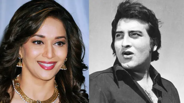 Madhuri Dixit dan Vinod Khanna
