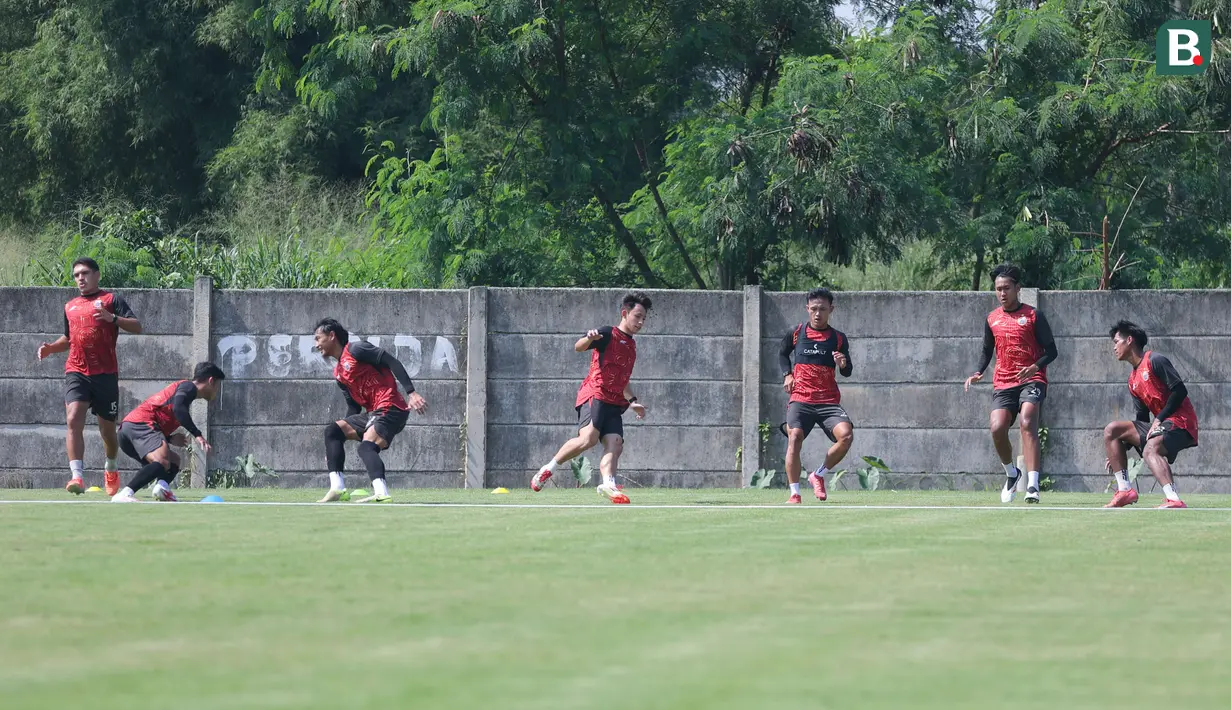 Pasca kekalahan 0-2 dari PSM Makassar dalam pekan keenam, Macan Kemayoran langsung tancap gas mempersiapkan tim untuk menghadapi lawan selanjutnya di BRI Super League yakni Borneo FC. (Bola.com/M Iqbal Ichsan)