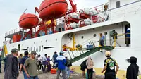 Ratusan Warga Sapeken Mudik Gratis ke Madura via Pelabuhan Tanjungwangi