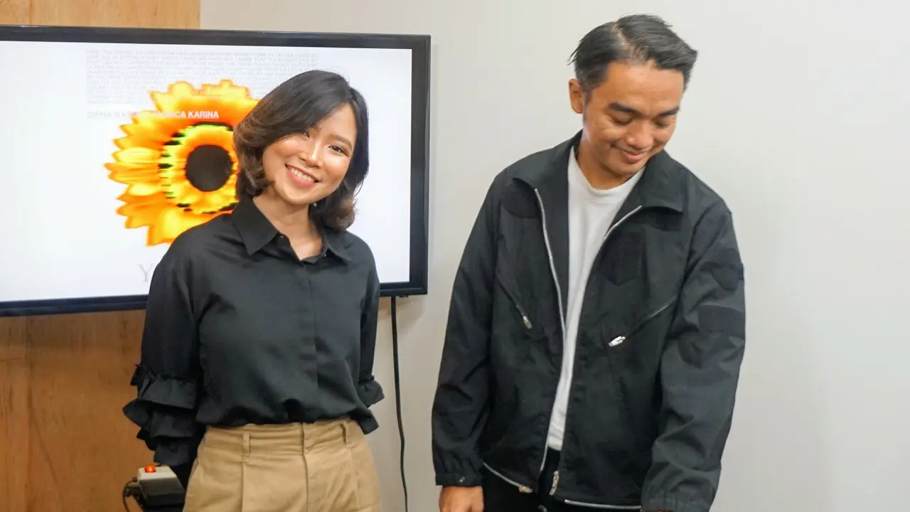 Dipha Barus dan Monica Karina