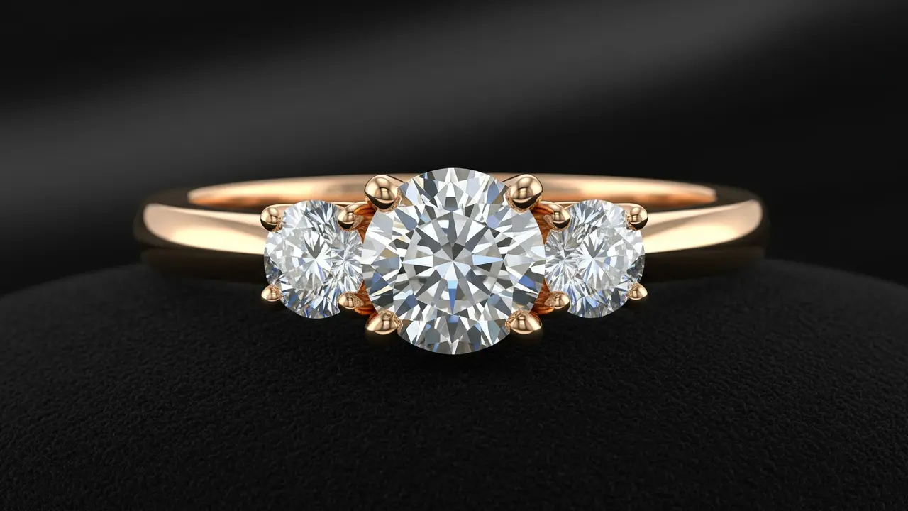 Model Cincin Emas Berlian untuk Ibu Usia 45 Tahun