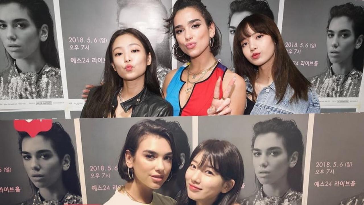 Dua Lipa - Blackpink - Suzy