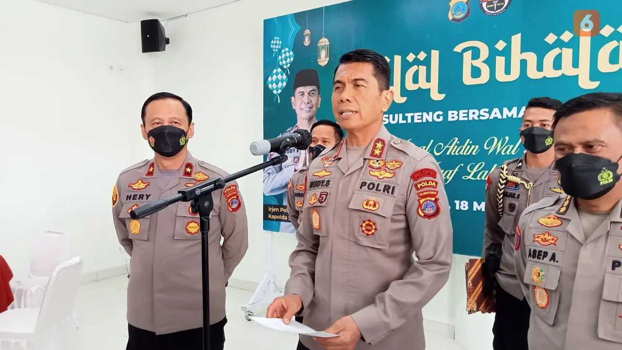 Kapolda Sulteng, Irjen Pol. Rudy Sufahriadi