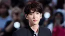 Selain terjun di dunia hiburan Korea Selatan, Baekhyun EXO juga terjun di dunia fashion. Lantaran cowok ganteng ini berkolaborasi dengan lini fashion yang bernama Prive by BBH. (Foto: Soompi.com)