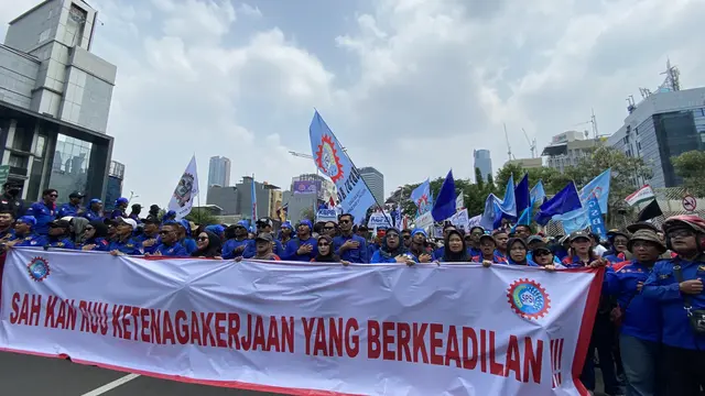 Demo Buruh di Jakarta Bawa 11 Tuntutan, Ini Daftarnya