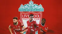 Liverpool - Nathaniel Phillips, Ozan Kabak, Georginio Wijnaldum (Bola.com/Adreanus Titus)