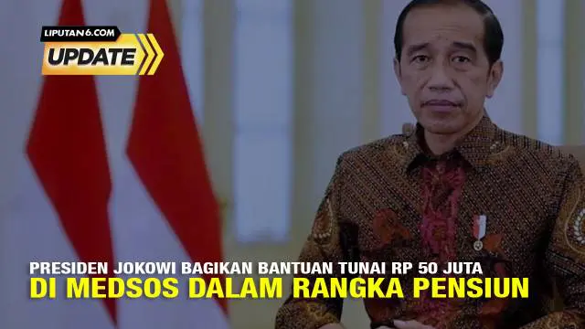 Beredar di media sosial postingan Presiden Jokowi membagikan bantuan tunai Rp 50 juta dalam rangka pensiun. Postingan Presiden Jokowi membagikan bantuan tunai Rp 50 juta di media sosial dalam rangka pensiun ternyata hoaks. Postingan tersebut diduga m...