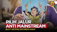 Berita video seorang penggemar memilih untuk memakai jersey anti mainstream untuk bertemu dengan legenda AC Milan, Ricardo Kaka, di Jakarta, Sabtu (3/6/2023).