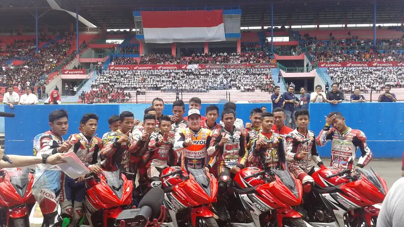 Marquez Berlaga di Sentul