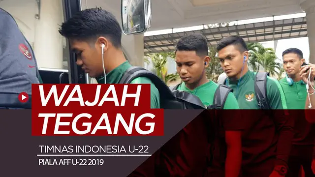 Berita video vlog kali ini tentang ketegangan yang terpancar di wajah pemain Timnas Indonesia U-22 sebelum menghadapi Myanmar di Piala AFF U-22 2019.
