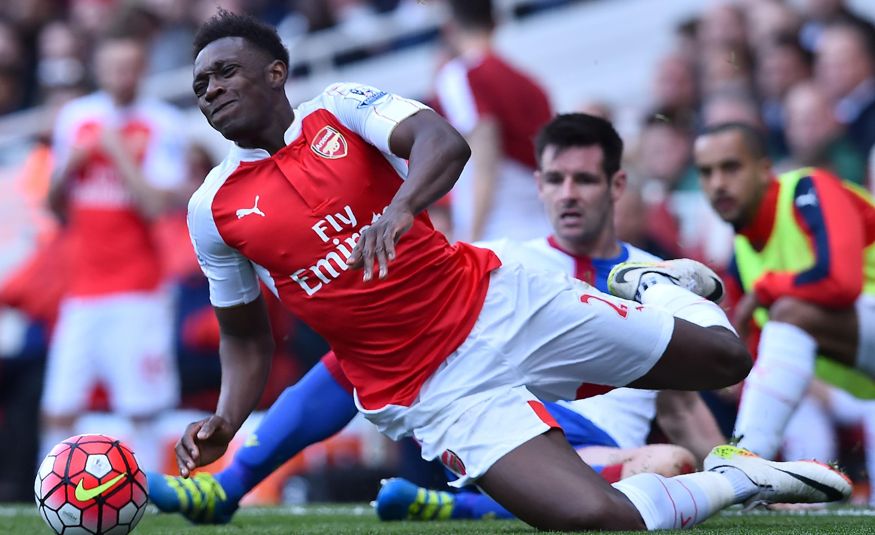 Danny Welbeck terlalu mudah cedera. (AFP/Ben Stansall)