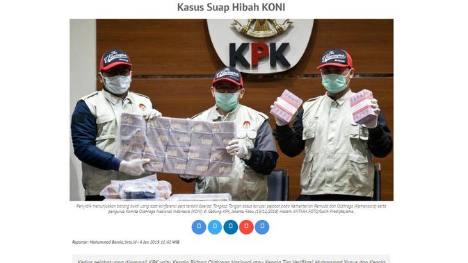 <p>Cek Fakta Liputan6.com menelusuri klaim video KPK tetapkan Gubernur Lampung tersangka setelah diperiksa 48 jam</p>