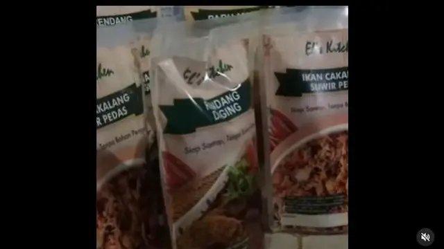 Dagangan Rohimah setelah membuka warung makan. (Instagram @rohimah_alli)