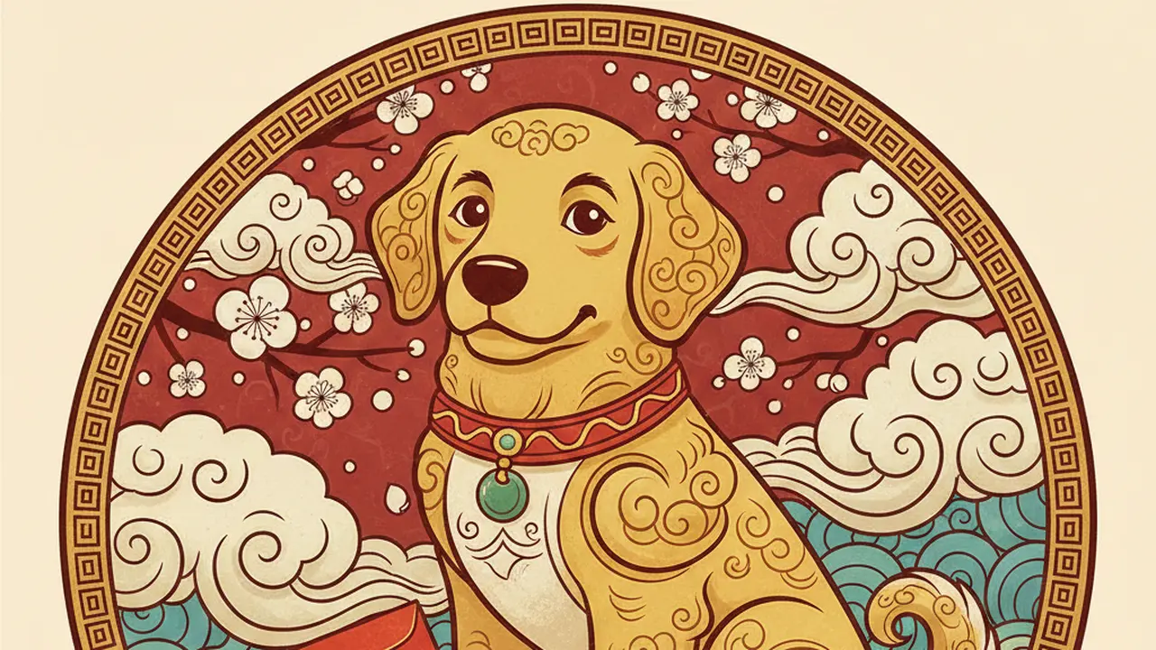 Ilustrasi Shio Anjing