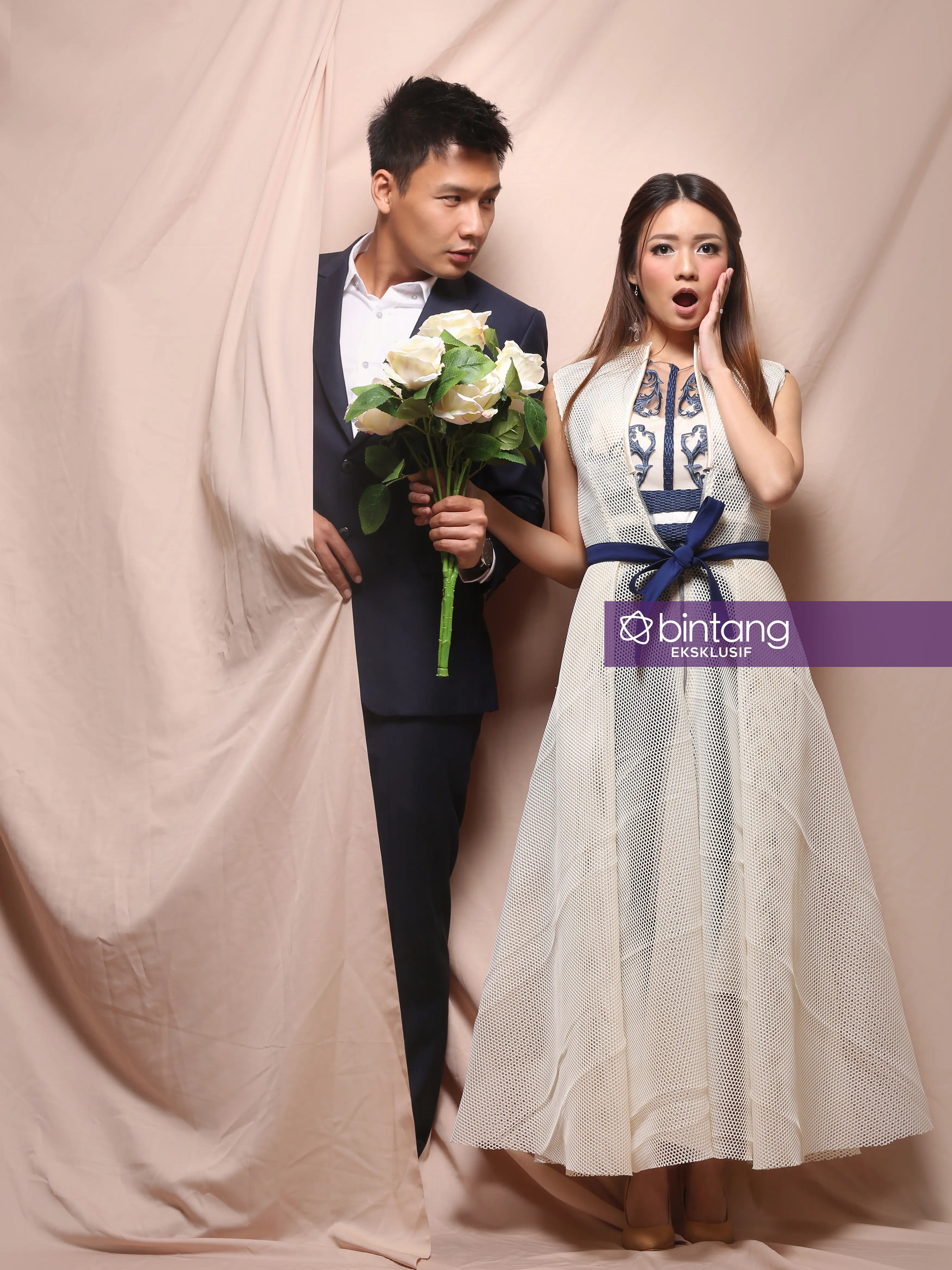 Fendy Chow dan Stella Cornelia. (Bambang E Ros/Bintang.com)