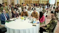 Menteri Koordinator Bidang Perekonomian Airlangga Hartarto dalam workshop Proses Aksesi OECD di Jakarta, Rabu (29/5/2024). (dok Kemenko Perekonomian)