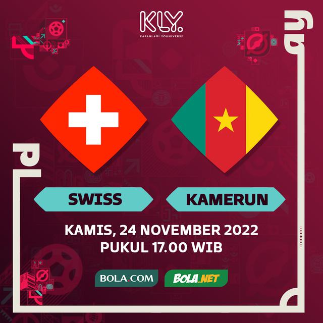 Prediksi Piala Dunia - Swiss Vs Kamerun