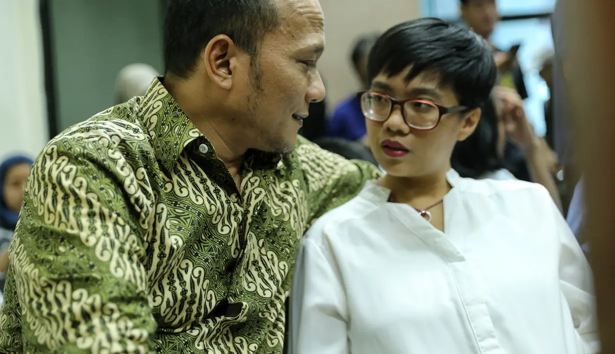 Berdasarkan fakta-fakta selama persidangan, Iwa K dinyatakan bersalah. Suami dari Wikan itu terbukti melanggar pasal 127 ayat 1 huruf a tentang narkotika. (Adrian Putra/Bintang.com)