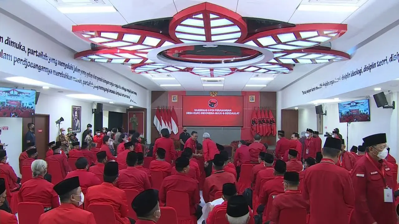 Momen Rakernas PDIP soal Ganjar Pranowo