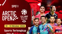 Siaran langsung SPOTV: BWF World Tour Super 500 Arctic Open 2024 di Vidio tengah pekan ini. (sum. doc. vidio.com)
