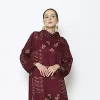 Inspirasi Batik Tunik Modis untuk ke Kantor dan Kondangan, Tampil Anggun dan Nyaman di Setiap Kesempatan (zalora)