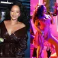 Tiga gaun Rihanna di Grammy Awards 2018 (instagram/justjared-extratv)