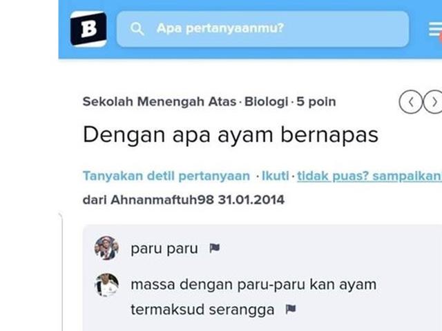 6 Jawaban Kocak Saat Murid Belajar Online Ini Bikin Tepuk Jidat Hot Liputan6 Com