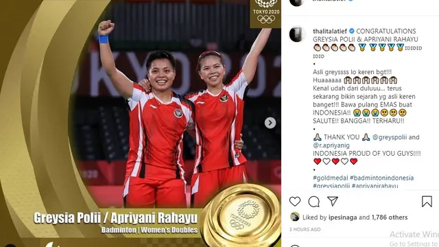 Thalita Latief (Foto: Instagram/@thalitalatief)