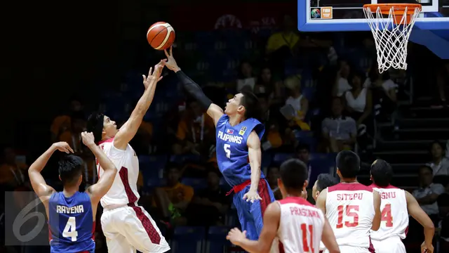 Tim Basket Indonesia Dihadang Filipina