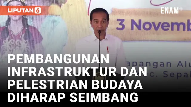 Hadiri Festival Harmoni Budaya Nusantara 2023, Jokowi Bicara Signifikansi Pelestarian Budaya