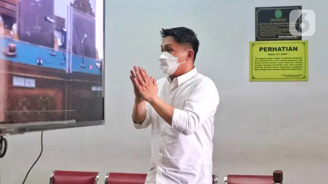 Eksepsi Kompol Chuck Putranto Ditolak Majelis Hakim